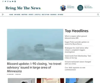 Bringmethenews.com(Bring Me The News) Screenshot
