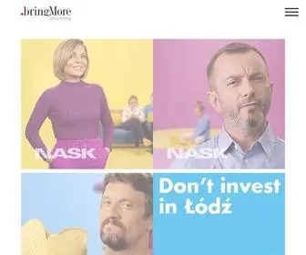 Bringmore.pl(BringMore advertising) Screenshot