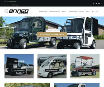 Bringo.nl(Elektrische golfkar kopen bij Bringo) Screenshot