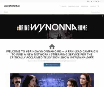 Bringwynonnahome.com(#BringWynonnaHome) Screenshot