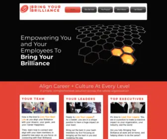 Bringyourbrilliance.net(Employee Engagement) Screenshot