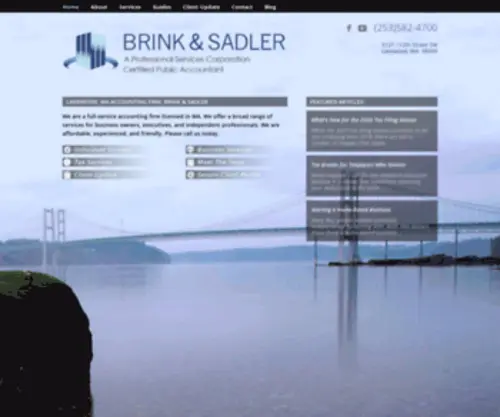 Brinkandsadler.com(Brink and Sadler) Screenshot