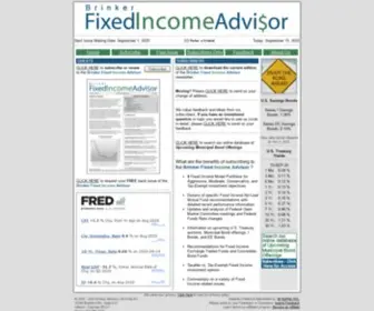 Brinkeradvisor.com(Brinker Fixed Income Advisor) Screenshot