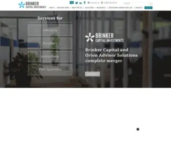 Brinkercapital.com(Brinker Capital) Screenshot