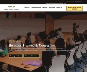 Brinkleytrainingandconsulting.com(Brinkley Training & Consulting) Screenshot