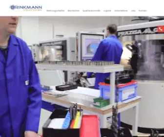 Brinkmann-SChleiftechnik.de(Werkzeugschleifen mit Präzision) Screenshot