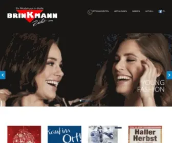 Brinkmann-Zieht-AN.de(Modehaus Brinkmann) Screenshot