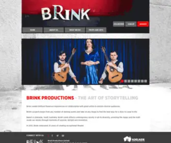 Brinkproductions.com(Brink Productions) Screenshot