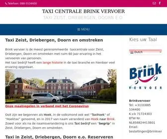 Brinkvervoer.nl(Taxi Brink) Screenshot