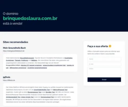 Brinquedoslaura.com.br(brinquedoslaura) Screenshot