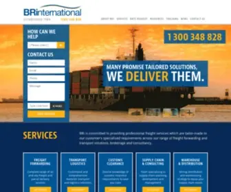 Brint.com.au(BR International) Screenshot