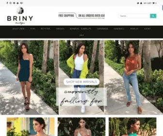 Brinyboutique.com(Briny Boutique) Screenshot