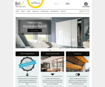 Brio.com.au(Interior &amp; Exterior Bifold Hardware for Sliding or Folding Doors) Screenshot