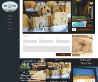 Briochecafe.com(Brioche Bakery & Cafe in North Beach) Screenshot