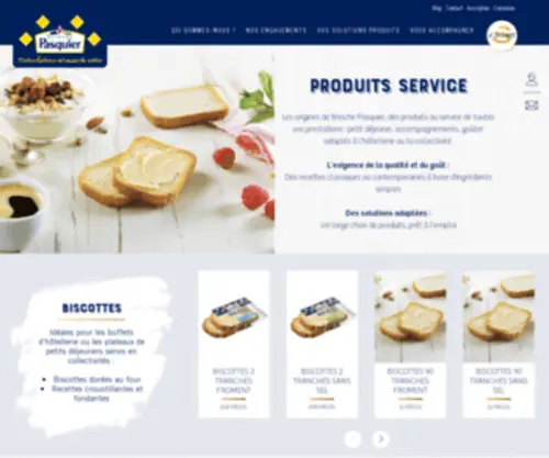 Briochepasquier-Pro.com(Produits service) Screenshot