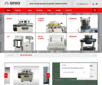 Briohranice.cz(BRIO Hranice s.r.o) Screenshot