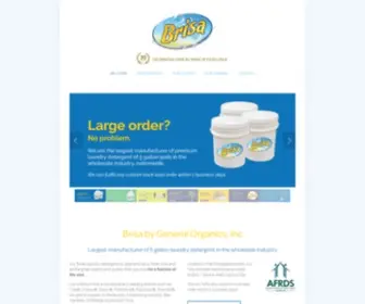 Brisaclean.com(Brisa by General Organics) Screenshot