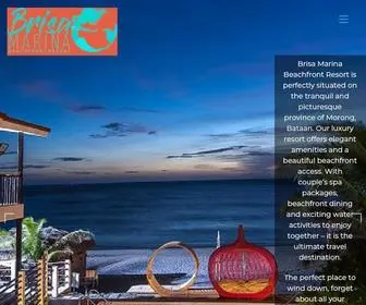 Brisamarinabeachresort.com(Brisa Marina Beachfront Resort) Screenshot