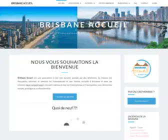 Brisbaneaccueil.com.au(Brisbane Accueil) Screenshot