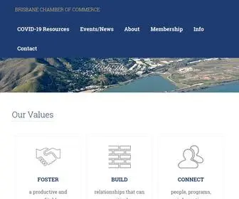 Brisbanechamber.org(BRISBANE CHAMBER OF COMMERCE) Screenshot