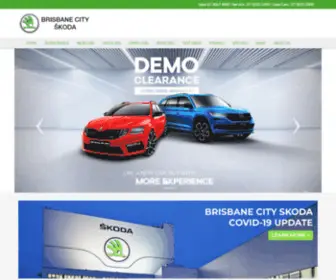 Brisbanecityskoda.com.au(Brisbane City ŠKODA) Screenshot