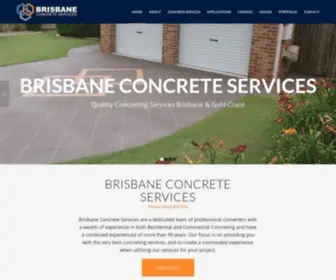 Brisbaneconcreteservices.com.au(Brisbane Concrete Services) Screenshot