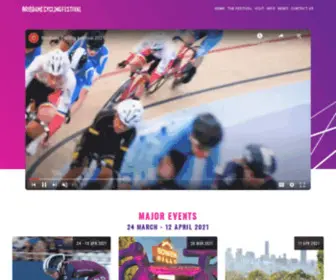 Brisbanecyclingfestival.com(Brisbane Cycling Festival 2020) Screenshot