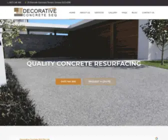 Brisbanedecorativeconcrete.com.au(Brisbanedecorativeconcrete) Screenshot