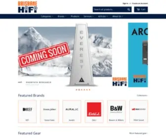 Brisbanehifi.com.au(Brisbane HiFi) Screenshot