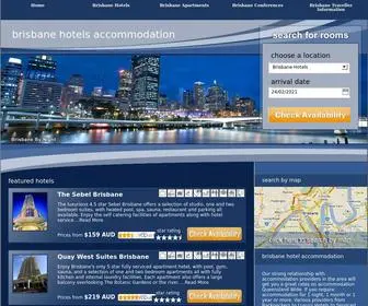 Brisbanehotelsaccommodation.com(Featured Brisbane) Screenshot