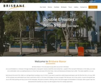 Brisbanemanor.com.au(Brisbane Manor Hotel) Screenshot