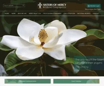 Brisbanemercy.org.au(Sisters Of Mercy) Screenshot