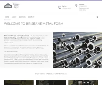 Brisbanemetalform.com.au(Brisbane Steel Metal Fabricators) Screenshot