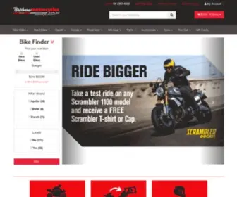 Brisbanemotorcycles.com.au(Brisbane Motorcycles) Screenshot