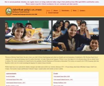 Brisbanetamilschool.org(Brisbane Tamil School) Screenshot