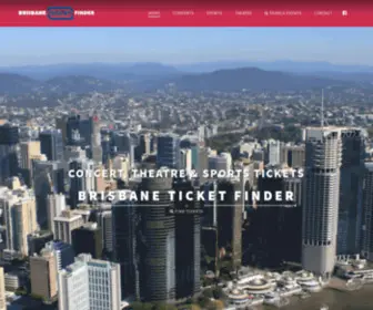 Brisbaneticketfinder.com(Concert, Theatre & Sports Tickets) Screenshot