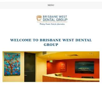 Brisbanewestdental.com(Brisbane West Dental Group) Screenshot