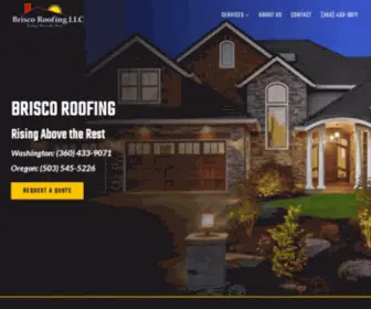 Briscoroofing.com(Brisco Roofing LLC) Screenshot