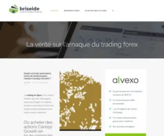 Briseide.eu(Les meilleurs brokers dans le Forex et les Crypto) Screenshot