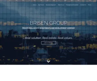 Brisengroup.com(BRISEN GROUP) Screenshot