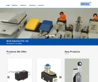Brisk.co.in(Industries Pvt) Screenshot