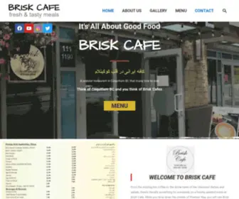 Briskcafe.ca(BRISK CAFE) Screenshot