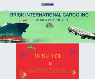 Briskcargo.com(Transportation) Screenshot