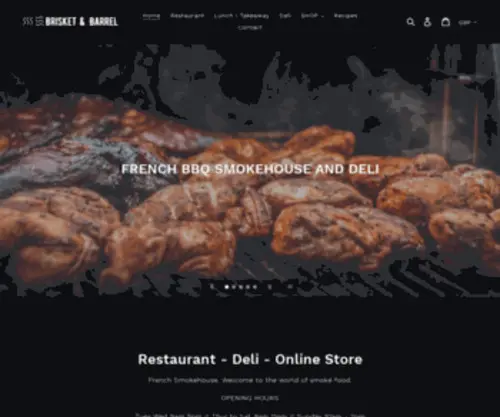 Brisketandbarrel.co.uk(Brisket and Barrel) Screenshot