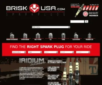 Briskusa.com(Brisk Silver Racing Spark Plug Online) Screenshot