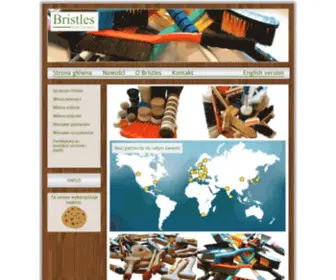 Bristles.com.pl(Wyspecjalizowany handel hurtowy) Screenshot