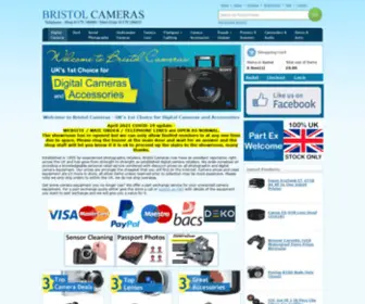 Bristolcameras.co.uk(Digital Cameras at Bristol Cameras) Screenshot