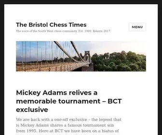 Bristolchesstimes.com(The voice of the South West chess community) Screenshot
