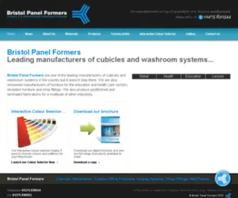 Bristolpanelformers.co.uk(Bristol Panel Formers cubicles) Screenshot