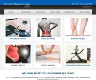 Bristolphysiotherapyclinic.co.uk(Bristol Physiotherapy Clinic) Screenshot